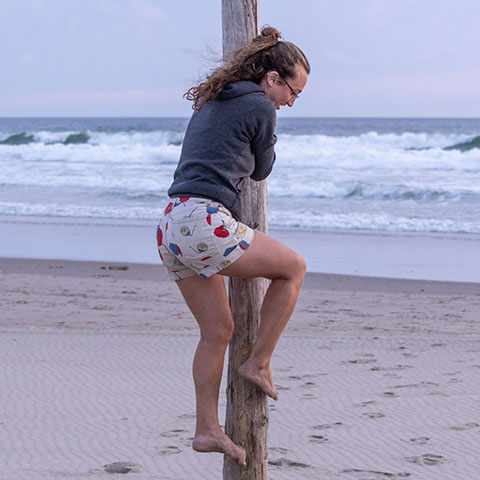 Jaclyn Pole Climb